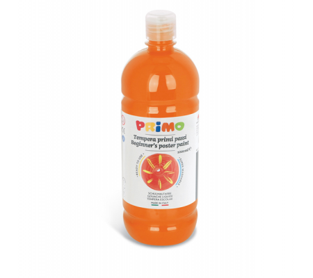 Tempera pronta Primi Passi - 1 lt - arancione - Primo - 204BR1000250 - 8006919032042 - DMwebShop