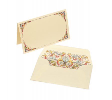 Biglietto doppio con busta - 90 x 140 mm - conf. 10 biglietti - Kartos - OD01121800 - DMwebShop
