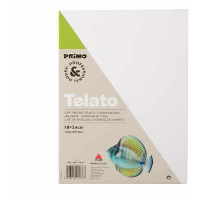 Cartoncino telato - 18 x 24 cm - Primo - 466CT18X24 - DMwebShop
