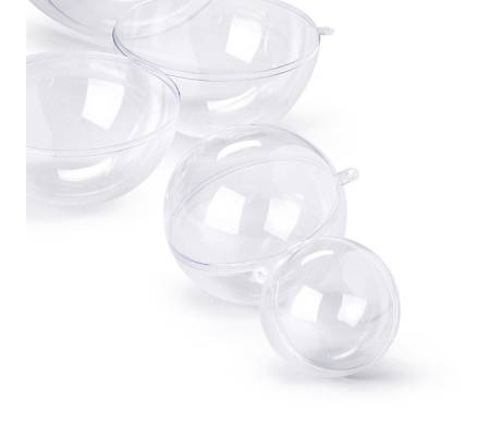 Sfera apribile in polistirene trasparente diametro 100 mm Colorosa 5064103 - 11274