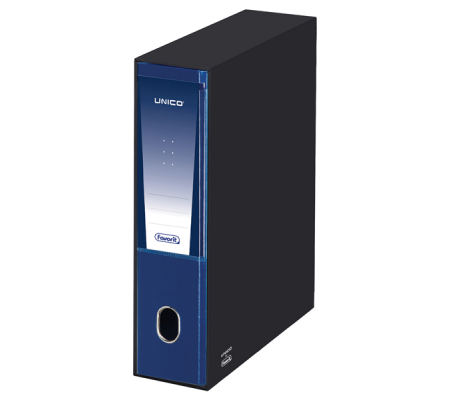 Registratore Unico - dorso 8 cm - protocollo - 23 x 33 cm - blu - Favorit - 100460525 - DMwebShop