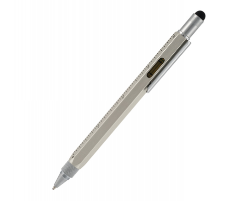 Portamine Tool Pen - punta 0,9 mm - argento - Monteverde - J035241 - 080333352410 - DMwebShop