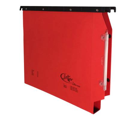 Cartella sospesa Joker - armadio - interasse 33 cm - fondo U 3 cm - 32,6 x 28 cm - rosso - conf. 25 pezzi - Bertesi - 414F Link 3-A4 - 8058983262009 - DMwebShop