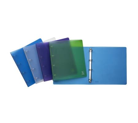 Raccoglitore 2ndLife - 4 anelli tondi 30 mm - dorso 4 cm - f.to utile 22 x 30 cm - mix 4 colori - conf. 10 pezzi - Favorit - 400067713 - 8006779000984 - DMwebShop