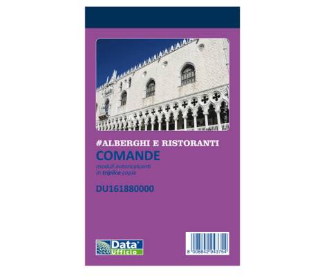 Blocco comande - 25-25-25 copie autoricopianti - 16,8 x 10 cm - conf. 5 pezzi - Data Ufficio - DU161880000 - 8008842585015 - DMwebShop
