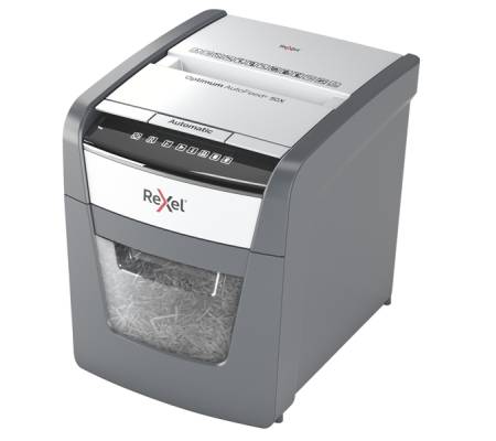 Distruggidocumenti Optimum AutoFeed+ 50X - a frammenti - Rexel - 2020050XEU - 5028252613866 - DMwebShop