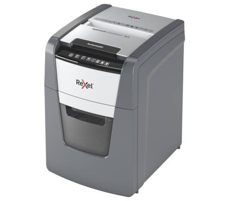 Distruggidocumenti Optimum AutoFeed+ 90X - a frammenti - Rexel - 2020090XEU - 5028252616799 - DMwebShop