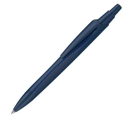 Penna a sfera a scatto Reco - punta media - blu - Schneider - P131813 - 4004675142795 - DMwebShop