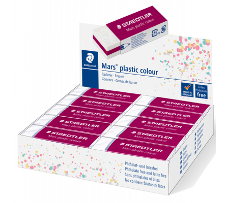 Gomma Mars Plastic - violetto - Staedtler - 526 50E1-61 - DMwebShop