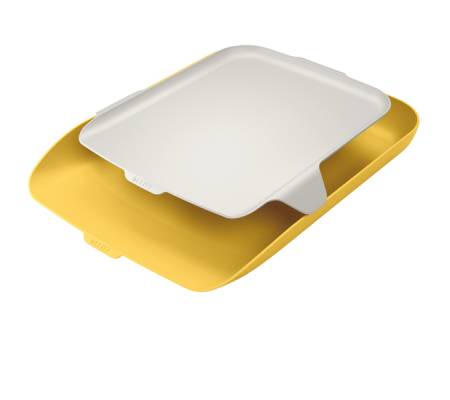 Vaschetta portacorrispondenza con vassoio organizer Cosy - giallo - Leitz - 52590019 - 4002432124817 - DMwebShop