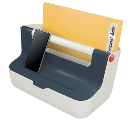 Cassetta portaoggetti con maniglia Cosy - grigio - Leitz - 61250089 - 4002432126217 - DMwebShop