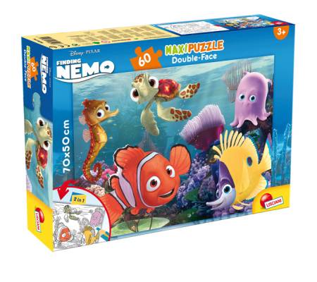 Puzzle Maxi Disney Nemo - 60 pezzi - Lisciani - 48243 - 8008324048243 - DMwebShop