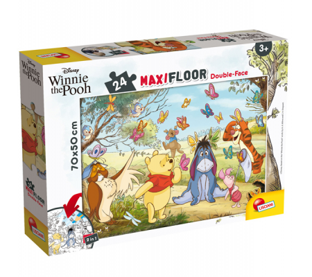 Puzzle Maxi Disney Winnie the Pooh - 24 pezzi - Lisciani - 86665 - 8008324086665 - DMwebShop