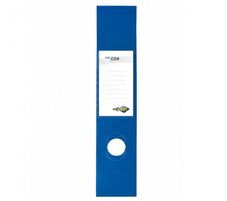 Copridorso CDR - PVC adesivo - 7 x 34,5 cm - blu - conf. 10 pezzi - Sei Rota 58012537