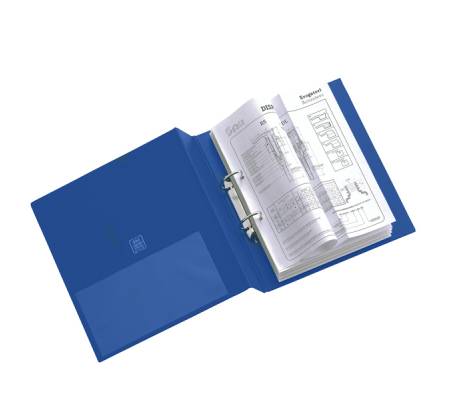 Raccoglitore Stelvio - 2 anelli tondi 25 mm - dorso 3 cm - 15 x 21 cm - blu - Sei Rota - 35255207 - 8004972003221 - DMwebShop