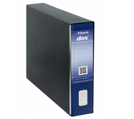 Registratore 10 - dorso 8 cm - 46 x 31,5 cm - blu - Esselte - Dox 000213A4