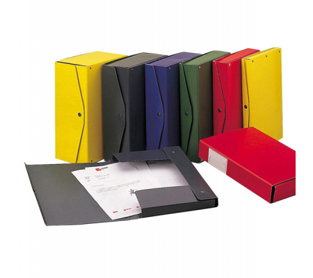 Scatola archivio Project - dorso 12 cm - 25 x 35 cm - giallo - Esselte