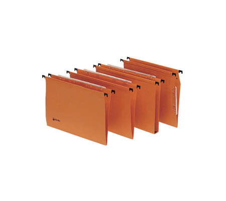 Cartella sospesa Signaletic - armadio - interasse 33 cm - fondo U 3 cm - 33 x 25 cm - avana - Rexel 00210600