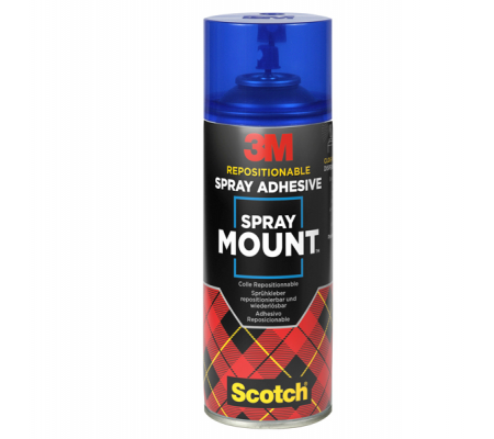 Adesivo Spray Mount riposizionabile - 400 ml - trasparente - 3m 58952