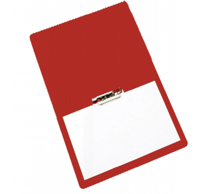 Raccoglitore Presspan con pressino lilliput - 26 x 33 cm - rosso - Cart. Garda
