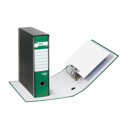 Registratore Esa P80 - dorso 8 cm - protocollo 23 x 33 cm - verde - Sei Rota - 39019845 - DMwebShop