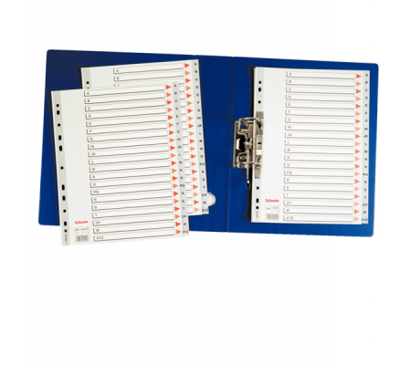 Separatore alfabetico A-Z - PPL - A4 - grigio - Esselte 100112