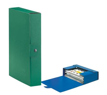 Scatola progetto Eurobox - dorso 6 cm - 25 x 35 cm - verde - conf. 5 pezzi - Esselte - 390326180 - 8004157326183 - DMwebShop