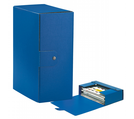 Scatola progetto Eurobox - dorso 15 cm - 25 x 35 cm - blu - Esselte 390335050
