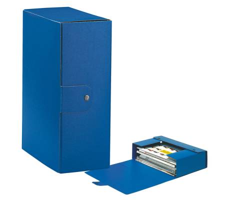 Scatola progetto Eurobox - dorso 12 cm - 25 x 35 cm - blu - conf. 5 pezzi - Esselte - 390332050 - 49432A - DMwebShop