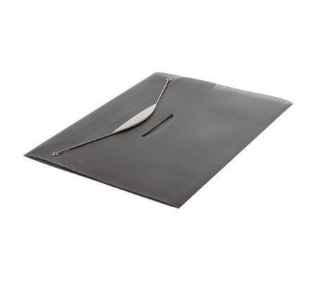 Cartellina con elastico Swing - PPL - 24,6 x 32,1 cm - trasparente grigio - conf. 3 pezzi - Fellowes - 40337. - 8015687015973 - DMwebShop