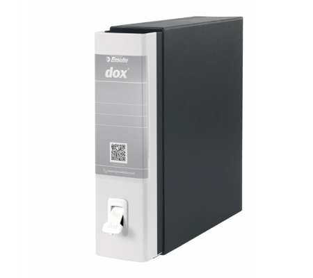 Registratore 1 - dorso 8 cm - commerciale 23 x 29,7 cm - bianco - Esselte - Dox D26103