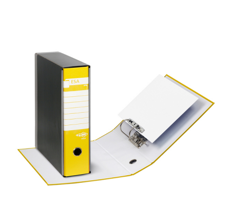 Registratore Esa P50 - dorso 5 cm - protocollo 23 x 33 cm - giallo - Sei Rota 39019546