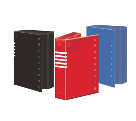 Cartella progetto Monocromo - con elastico - dorso 7 cm - colori assortiti - conf. 3 pezzi - Pigna - 0210824D7 - 8005235021747 - DMwebShop