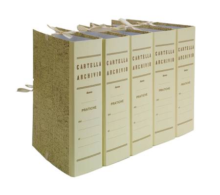 Faldone - legacci incollati - juta - 35 x 25 cm - dorso 12 cm - paglia - conf. 25 pezzi - Brefiocart - 0202202-12 - 8014819005936 - DMwebShop