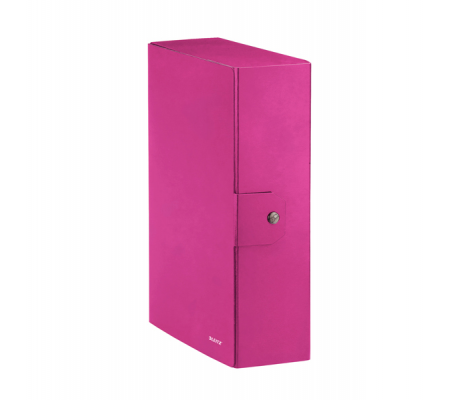 Scatola progetto WOW - dorso 10 cm - fucsia metallizzato - Leitz 39680023