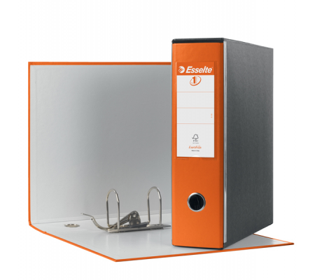 Registratore Eurofile G53 - dorso 8 cm - commerciale 23 x 30 cm - arancione - Esselte 390753200