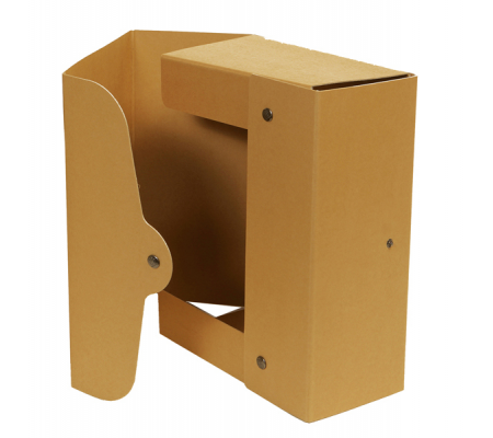 Scatola progetto - dorso 10 cm - 25 x 35 cm - cartone FSC - avana - Starline