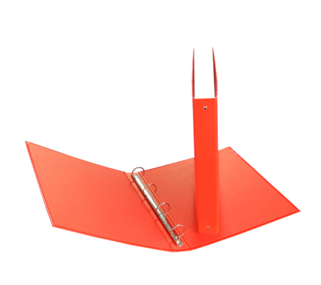 Raccoglitore - 4 anelli tondi 30 mm - dorso 4 cm - 22 x 30 cm - rosso - Starline