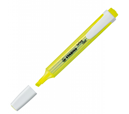 Evidenziatore Swing Cool - punta scalpello - tratto 1 - 4 mm - giallo 24 - Stabilo - 275/24 - 4006381135924 - DMwebShop