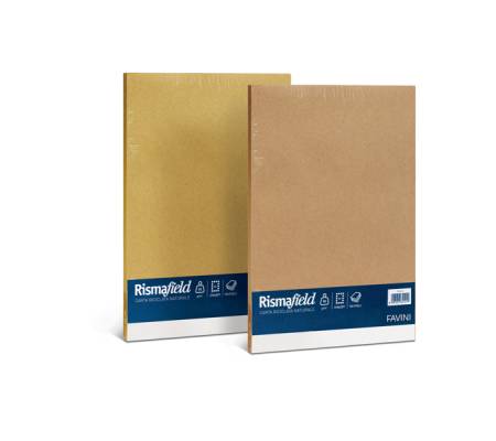 Carta riciclata Risma Field - A4 - 90 gr - nocciola - conf. 100 fogli - Favini - A68Y104 - 8007057641110 - DMwebShop