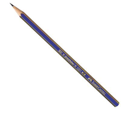 Matita in grafite Goldfaber 1221 - esagonale - gradazione 3B - conf. 12 pezzi - Faber Castell - 112503 - 4005401125037 - DMwebShop