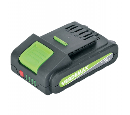 Batteria di ricambio per attrezzi - 20 V - 2 AH - art. 4352 - Verdemax