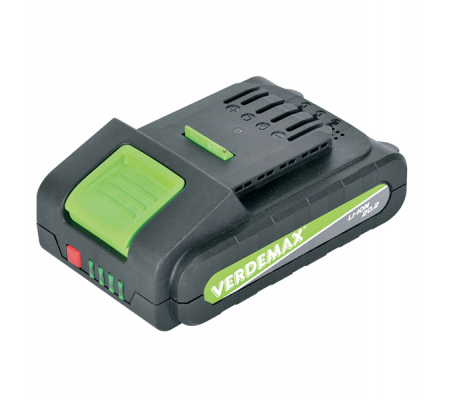 Batteria di ricambio per attrezzi - 20 V - 2,5 AH - art. 4356 - Verdemax