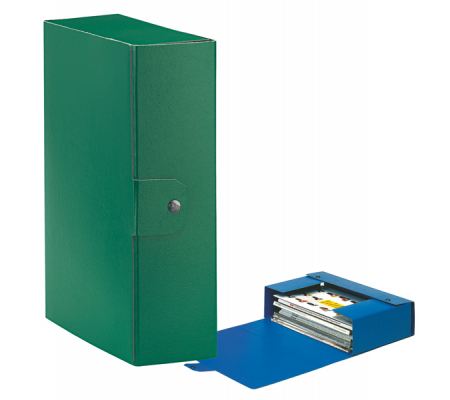 Scatola progetto Eurobox - dorso 10 cm - 25 x 35 cm - verde - Esselte 390330180