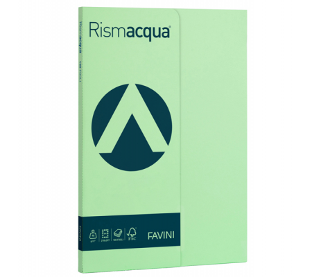 Carta Rismacqua Small - A4 - 90 gr - verde chiaro 09 - conf. 100 fogli - Favini A69P144
