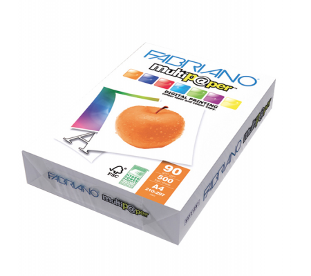 Carta Multipaper - A3 - 90 gr - FSC - bianco - conf. 500 fogli - Fabriano - 53129742 - DMwebShop