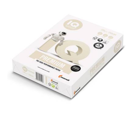 Carta IQ Premium - A4 - 120 gr - bianco - conf. 250 fogli - Mondi - 6031 - 9003974420240 - DMwebShop