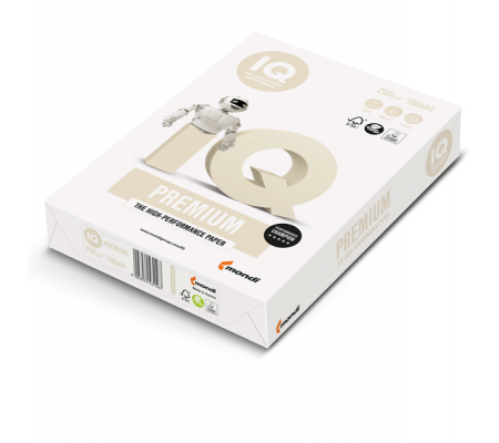 Carta IQ Premium - A4 - 250 gr - bianco - conf. 150 fogli - Mondi - 6071 - 9003974431574 - DMwebShop