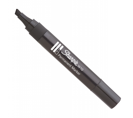 Marcatore permanente W10 - punta a scalpello - 5 mm - nero - Sharpie - S0192654 - 8008285098004 - DMwebShop
