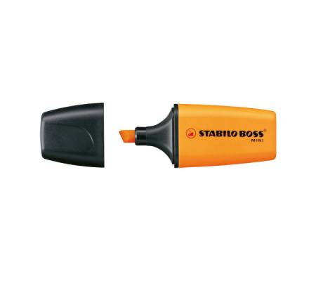 Evidenziatore Boss Mini - punta a scalpello - tratto 2 - 5 mm - arancio 54 - conf. 10 pezzi - Stabilo - 07/54 - 4006381197595 - DMwebShop